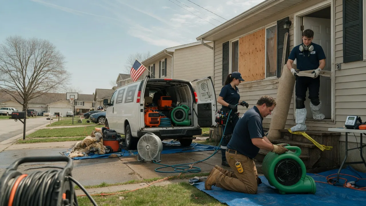 Water Damage Restoration in Burns, WY near me
